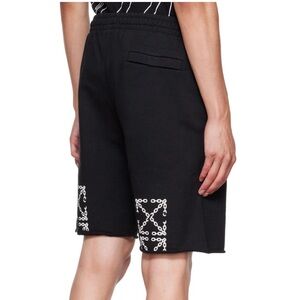 Off White Black Arrow Shorts